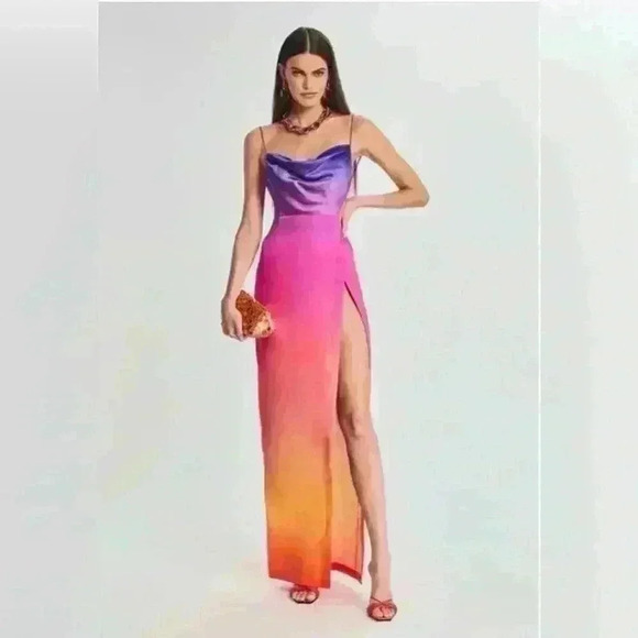NWT Ombré Maxi Dress - Picture 4 of 5
